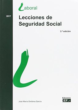 portada LECCIONES DE SEGURIDAD SOCIAL