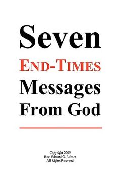 portada seven end-times messages from god (in English)