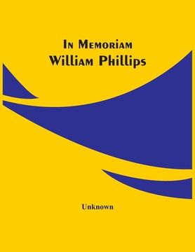 portada In Memoriam William Phillips