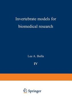 portada Invertebrate Models for Biomedical Research (en Inglés)