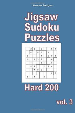 portada Jigsaw Sudoku Puzzles - Hard 200 Vol. 3 (Volume 3) (en Inglés)