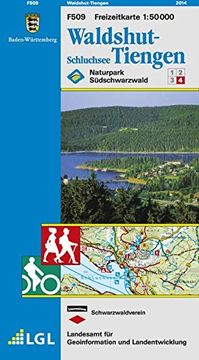 portada Lgl bw 50 000 Freizeit Waldshut-Tiengen / Schluchsee: Naturpark Südschwarzwald 4 (en Alemán)