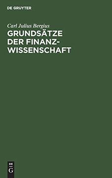 portada Grundsätze der Finanzwissenschaft (en Alemán)