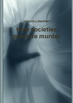 portada How societies perceive murder (en Inglés)