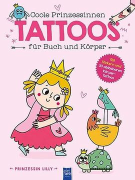 portada Coole Prinzessinnen Tattoos für Buch und Körper? Prinzessin Lilly (in German)