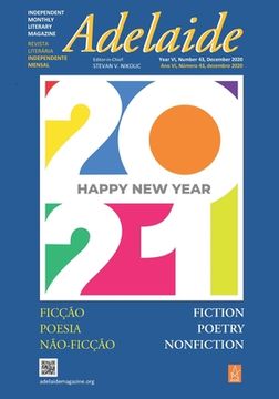 portada Adelaide: Independent Literary Magazine No. 43, December 2020 (en Inglés)