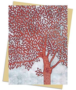 portada Janine Partington: Copper Foil Tree Greeting Card Pack: Pack of 6 (Greeting Cards) 