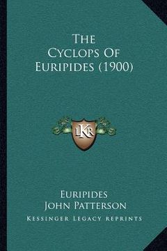 portada the cyclops of euripides (1900)
