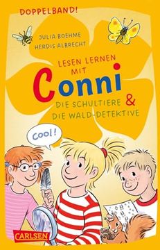 portada Lesen Lernen mit Conni: Doppelband. Enthält die Bände: Conni und die Schultiere (en Alemán)