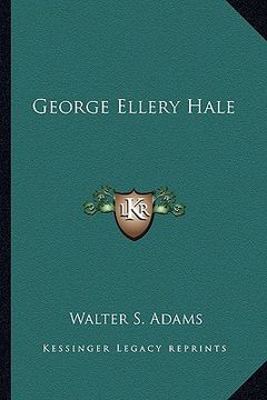 portada george ellery hale (en Inglés)