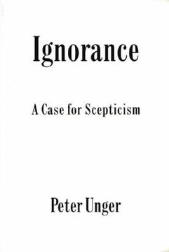portada ignorance: a case for scepticism (en Inglés)
