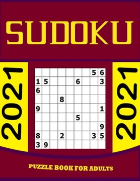 portada Sudoku Puzzle Book for Adults: 140 Easy to Very hard Sudoku Puzzles with Solutions paperback game suduko puzzle books for adults large print sudoko . (en Inglés)