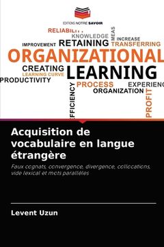 portada Acquisition de vocabulaire en langue étrangère (en Francés)