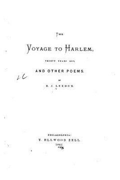 portada The voyage to Harlem, thirty years ago, and other poems (en Inglés)
