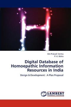 portada digital database of homoepathic information resources in india (en Inglés)