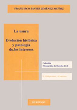 portada La Usura, Evolucion Historica y Patologia de los Intereses