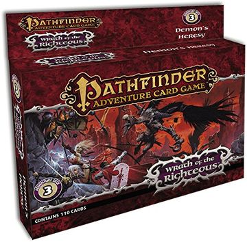portada Pathfinder Adventure Card Game: Wrath of the Righteous Adventure Deck 3 - Demon’s Heresy