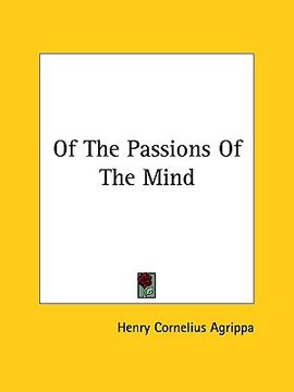 portada of the passions of the mind (en Inglés)