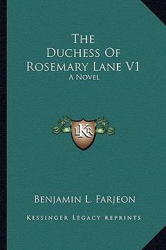 portada the duchess of rosemary lane v1 (en Inglés)