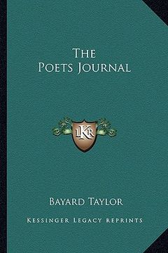 portada the poets journal the poets journal (en Inglés)