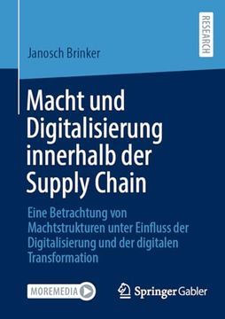 portada Macht und Digitalisierung Innerhalb der Supply Chain (en Alemán)