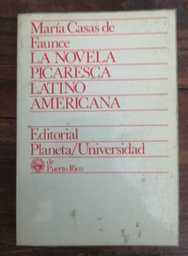 portada Novela Picaresca Latinoamericana la