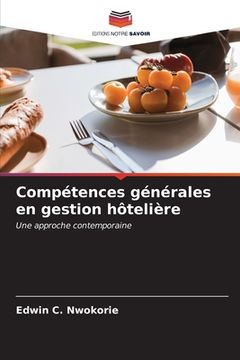 portada Compétences générales en gestion hôtelière (in French)
