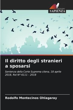 portada Il diritto degli stranieri a sposarsi (en Italiano)