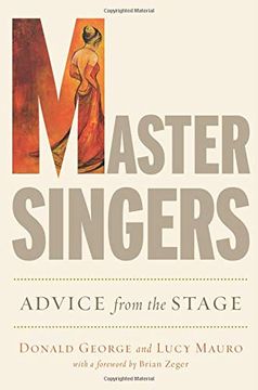 portada Master Singers: Advice From the Stage (en Inglés)