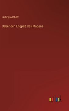 portada Ueber den Engpaß des Magens (in German)