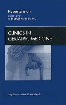 portada Hypertension, an Issue of Clinics in Geriatric Medicine: Volume 25-2 (en Inglés)