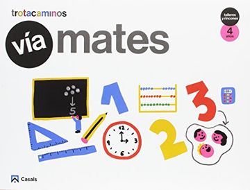 portada Vía Mates 4 Años Talleres y Rincones Trotacaminos (in Spanish)