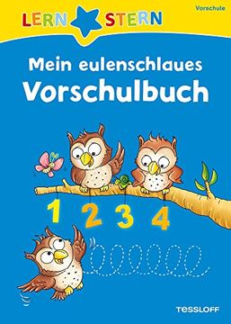 portada Mein Eulenschlaues Vorschulbuch: Üben, was für die Schule Wichtig ist (Lernstern) (en Alemán)