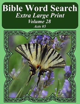 portada Bible Word Search Extra Large Print Volume 28: Acts #5