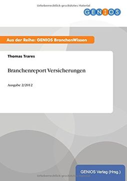 portada Branchenreport Versicherungen (German Edition)