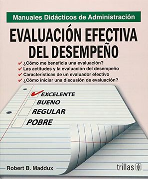 portada Evaluacion Efectiva del Desempeno (in Spanish)