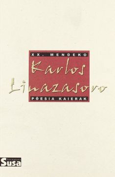 portada Karlos Linazasoro - Xx. Mendeko Poesia Kaierak (in Basque)