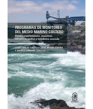 portada Programas de monitoreo del medio marino costero. diseños experimentales, muestreos, métodos de análisis Y estadística asociada
