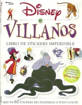 portada Villanos. Libro de Stickers Imperdible