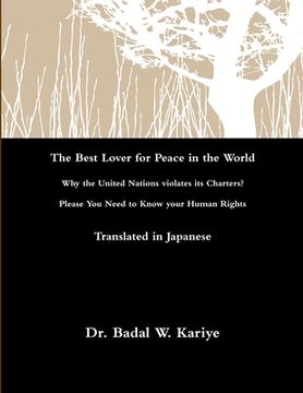 portada 世界における平和のため最高の恋人 (in Japonés)