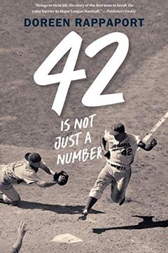 portada 42 is not Just a Number: The Odyssey of Jackie Robinson, American Hero (en Inglés)
