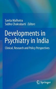 portada Developments in Psychiatry in India: Clinical, Research and Policy Perspectives (en Inglés)