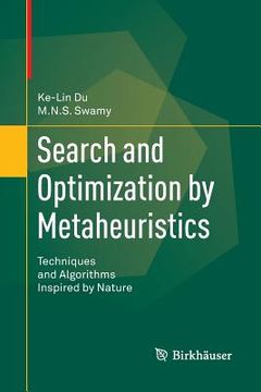 portada Search and Optimization by Metaheuristics: Techniques and Algorithms Inspired by Nature (in English)