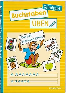 portada Buchstaben Üben. Schulstart: Das abc Schreiben Lernen (en Alemán)