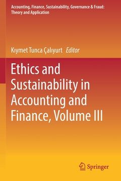 portada Ethics and Sustainability in Accounting and Finance, Volume III 