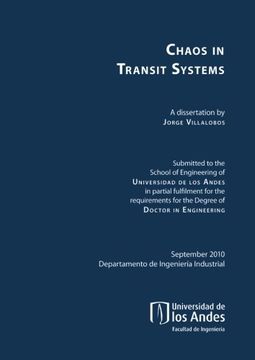 portada Chaos in Transit Systems (en Inglés)