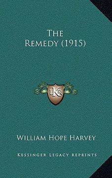 portada the remedy (1915) (in English)