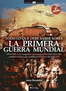 portada Todo lo que Debe Saber Sobre la 1ª Guerra Mundial (in Spanish)
