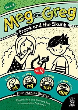 portada Meg and Greg: Frank and the Skunk: 2 (Orca Two-Read) (en Inglés)