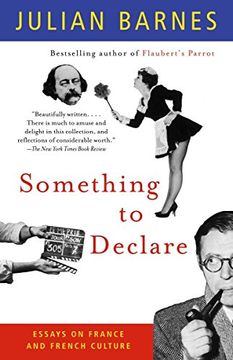 portada Something to Declare: Essays on France and French Culture (Vintage International) (en Inglés)